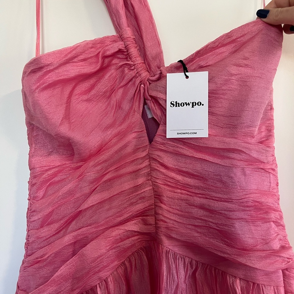 Showpo Pink Midi Dress - New with Tags!